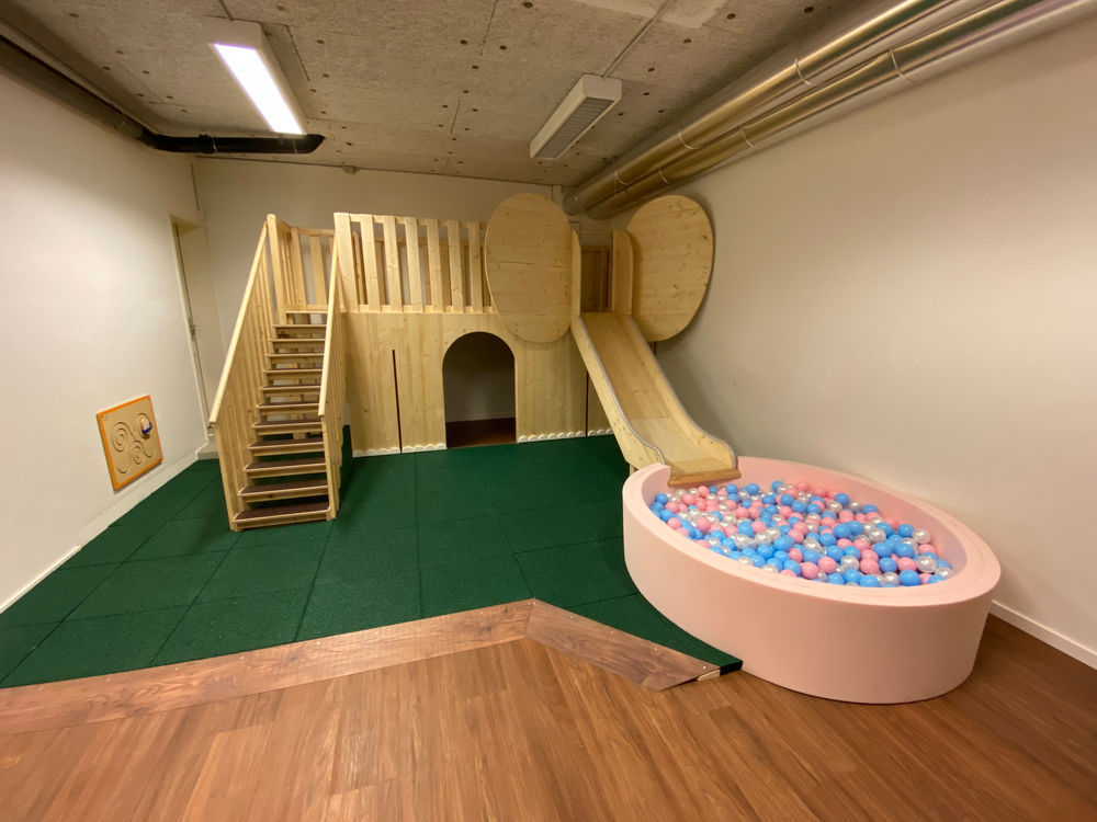 Kinderspielburg, Ansicht